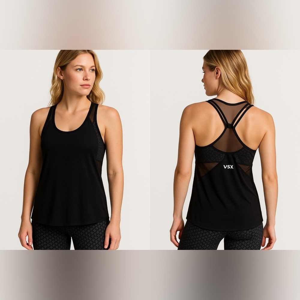 VSX Cotton Jersey Racerback Tank (Size: M)